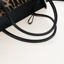TOD'S Hand Bag Harako Leather 2way Beige Silver Auth 210133V-7