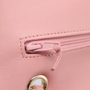 CHANEL Chain Matelasse25 Shoulder Bag Tweed Multicolor Gold CC Auth 210135SM-17