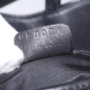 Christian Dior Saddle Shoulder Bag Leather Black Gold Auth 210137M-25