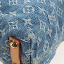LOUIS VUITTON Monogram Denim Buggy PM Shoulder Bag Blue M95049 LV Auth 210141V-18