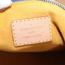 LOUIS VUITTON Monogram Denim Buggy PM Shoulder Bag Blue M95049 LV Auth 210141V-25