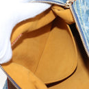 LOUIS VUITTON Monogram Denim Buggy PM Shoulder Bag Blue M95049 LV Auth 210141V-28