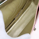 CHANEL 2.55 Matelasse Chain Bag Leather Multicolor Gold CC Auth 210143SM-25