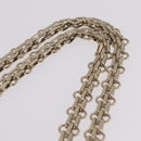 CHANEL 2.55 Matelasse Chain Bag Leather Multicolor Gold CC Auth 210143SM-9