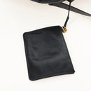 CHANEL Backpack Caviar Skin Black Gold CC Auth 210144M-16