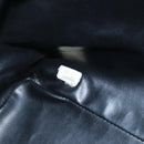 CHANEL Backpack Caviar Skin Black Gold CC Auth 210144M-27
