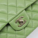 CHANEL Matelasse23 Chain Shoulder Bag Caviar Skin Green Gold CC Auth 210152SM-15