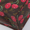 LOUIS VUITTON Monogram Cherry Sac Plat Hand Bag M95010 LV Auth 210155SAM-15