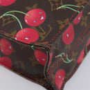 LOUIS VUITTON Monogram Cherry Sac Plat Hand Bag M95010 LV Auth 210155SAM-16