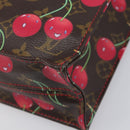 LOUIS VUITTON Monogram Cherry Sac Plat Hand Bag M95010 LV Auth 210155SAM-17