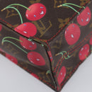 LOUIS VUITTON Monogram Cherry Sac Plat Hand Bag M95010 LV Auth 210155SAM-18