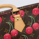 LOUIS VUITTON Monogram Cherry Sac Plat Hand Bag M95010 LV Auth 210155SAM-19