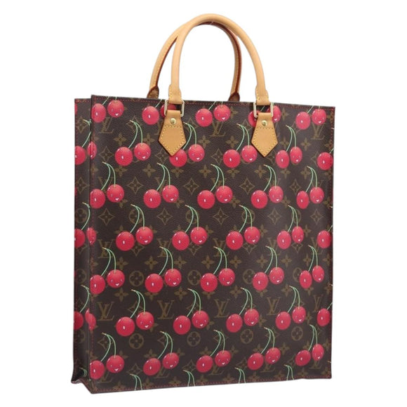 LOUIS VUITTON Monogram Cherry Sac Plat Hand Bag M95010 LV Auth 210155SAM