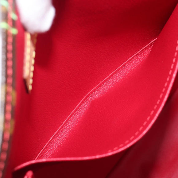 LOUIS VUITTON Monogram Cherry Sac Plat Hand Bag M95010 LV Auth 210155SAM