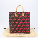 LOUIS VUITTON Monogram Cherry Sac Plat Hand Bag M95010 LV Auth 210155SAM-12