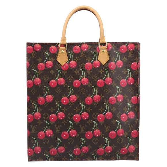 LOUIS VUITTON Monogram Cherry Sac Plat Hand Bag M95010 LV Auth 210155SAM