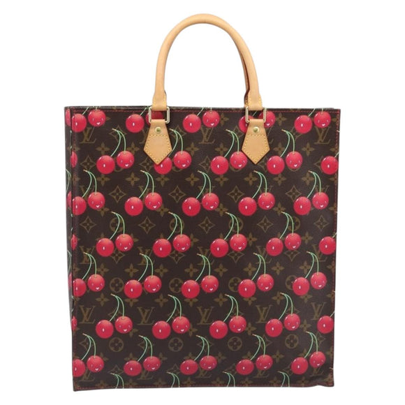 LOUIS VUITTON Monogram Cherry Sac Plat Hand Bag M95010 LV Auth 210155SAM
