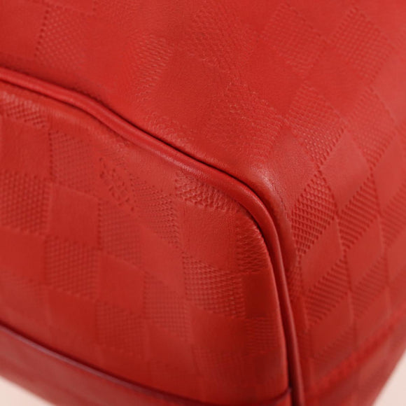 LOUIS VUITTON Damier Infini Keepall Bandouliere 45 Bag N41142 LV Auth 210157V