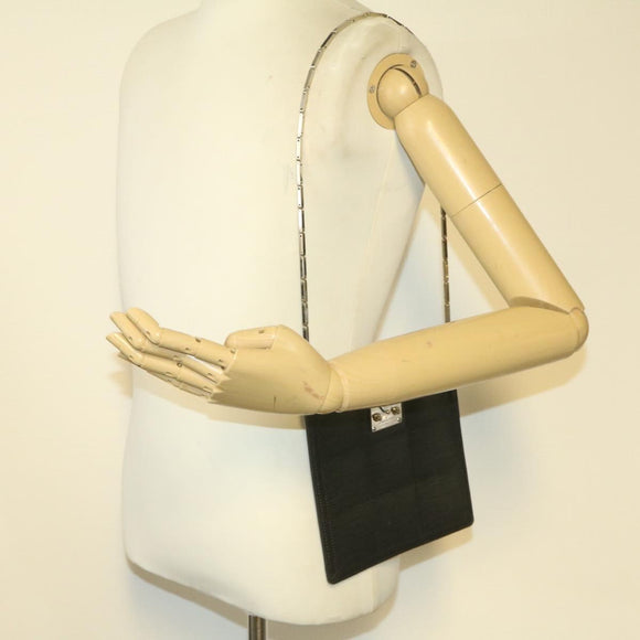 LOUIS VUITTON Epi Stretch Mojito Shoulder Bag Pouch Black M54612 LV Auth 21016V
