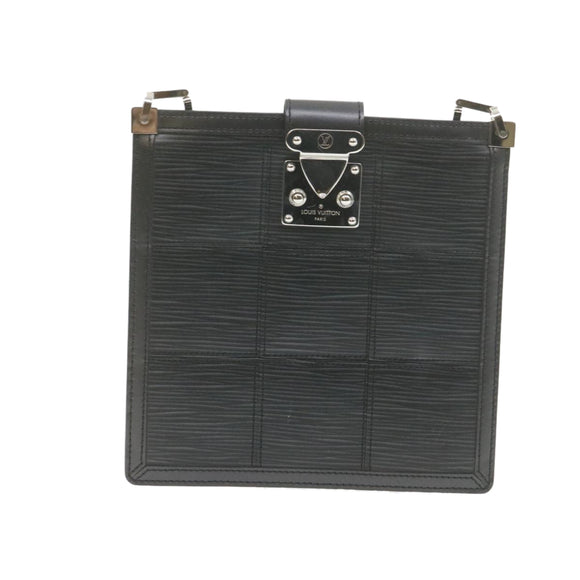 LOUIS VUITTON Epi Stretch Mojito Shoulder Bag Pouch Black M54612 LV Auth 21016V