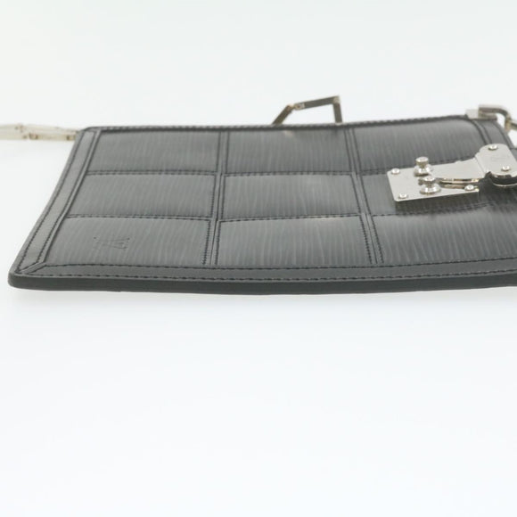 LOUIS VUITTON Epi Stretch Mojito Shoulder Bag Pouch Black M54612 LV Auth 21016V