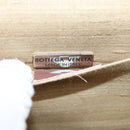 Bottega Veneta Hand Bag Canvas Beige Silver Auth 210160V-16