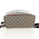 GUCCI GG Supreme Web Sherry Line Children's Lenses Backpack 782708 Auth 210162M-12