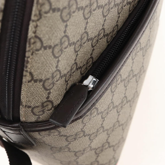 GUCCI GG Supreme Web Sherry Line Children's Lenses Backpack 782708 Auth 210162M