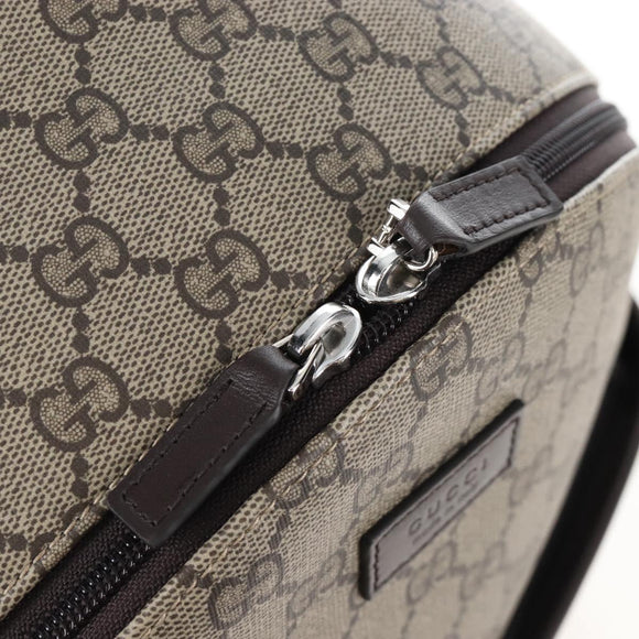 GUCCI GG Supreme Web Sherry Line Children's Lenses Backpack 782708 Auth 210162M