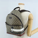 GUCCI GG Supreme Web Sherry Line Children's Lenses Backpack 782708 Auth 210162M-31
