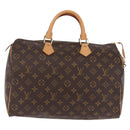 LOUIS VUITTON Monogram Speedy 35 Hand Bag M41524 LV Auth 210164SAV-13