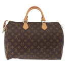 LOUIS VUITTON Monogram Speedy 35 Hand Bag M41524 LV Auth 210164SAV-2