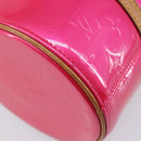 LOUIS VUITTON Monogram Vernis Bedford Bag Fuchsia Pink M91255 LV Auth 210165V-18
