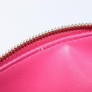 LOUIS VUITTON Monogram Vernis Bedford Bag Fuchsia Pink M91255 LV Auth 210165V-20
