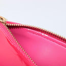 LOUIS VUITTON Monogram Vernis Bedford Bag Fuchsia Pink M91255 LV Auth 210165V-10