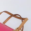 LOUIS VUITTON Monogram Vernis Bedford Bag Fuchsia Pink M91255 LV Auth 210165V-14