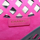 CHANEL Chain Matelasse25 Shoulder Bag Leather Navy Gold CC Auth 210170SM-20