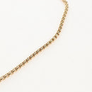 PRADA Chain Shoulder Pouch Sequin Black Gold Auth 210171M-14