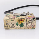 Christian Dior Lady Dior Bag Canvas 2way Osaka2005 19/50 Beige Auth 210177V-11