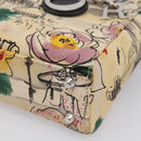 Christian Dior Lady Dior Bag Canvas 2way Osaka2005 19/50 Beige Auth 210177V-12