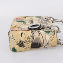 Christian Dior Lady Dior Bag Canvas 2way Osaka2005 19/50 Beige Auth 210177V-5