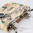 Christian Dior Lady Dior Bag Canvas 2way Osaka2005 19/50 Beige Auth 210177V-6