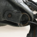 Balenciaga The City Hand Bag Leather 2way Green 115748 Auth 210178V-6