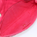 CHANEL Matelasse25 Chain Shoulder Bag Lamb Skin Pink Gold CC Auth 210180M-24