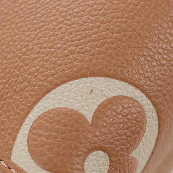 LOUIS VUITTON Empreinte Giant On The Go PM Bag Camel M12513 LV Auth 210181M