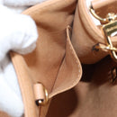 LOUIS VUITTON Empreinte Giant On The Go PM Bag Camel M12513 LV Auth 210181M-25