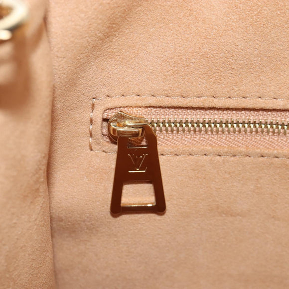 LOUIS VUITTON Empreinte Giant On The Go PM Bag Camel M12513 LV Auth 210181M