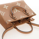 LOUIS VUITTON Empreinte Giant On The Go PM Bag Camel M12513 LV Auth 210181M-6