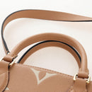 LOUIS VUITTON Empreinte Giant On The Go PM Bag Camel M12513 LV Auth 210181M-14