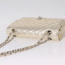CHANEL Matelasse25 Chain Shoulder Bag Lamb Skin Mocha Gold CC Auth 210187SM-7